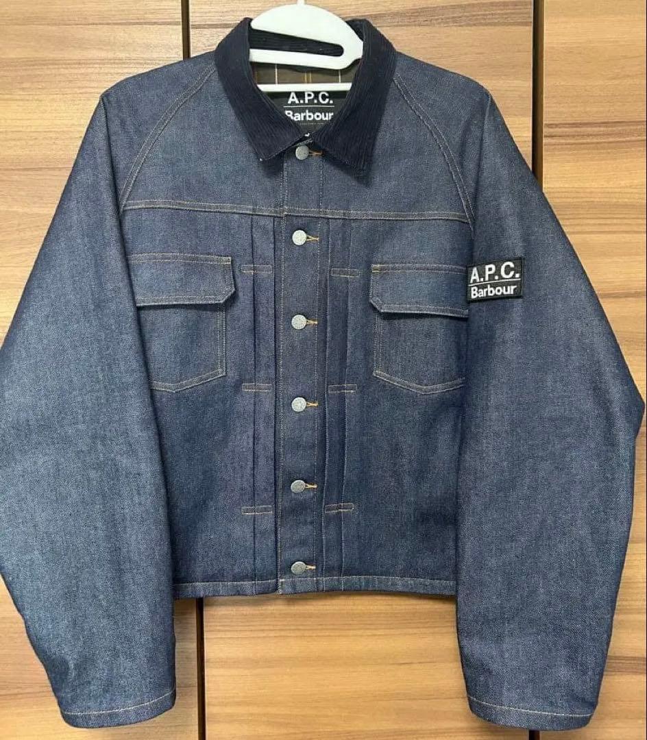 《Barbour × A.P.C.》 SPEY デニムジャケット　Lサイズ