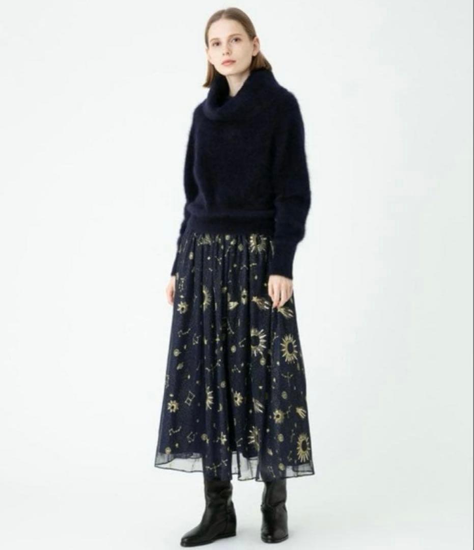 アルアバイル ルルウィルビー ファー加オフタートルプルオーバー