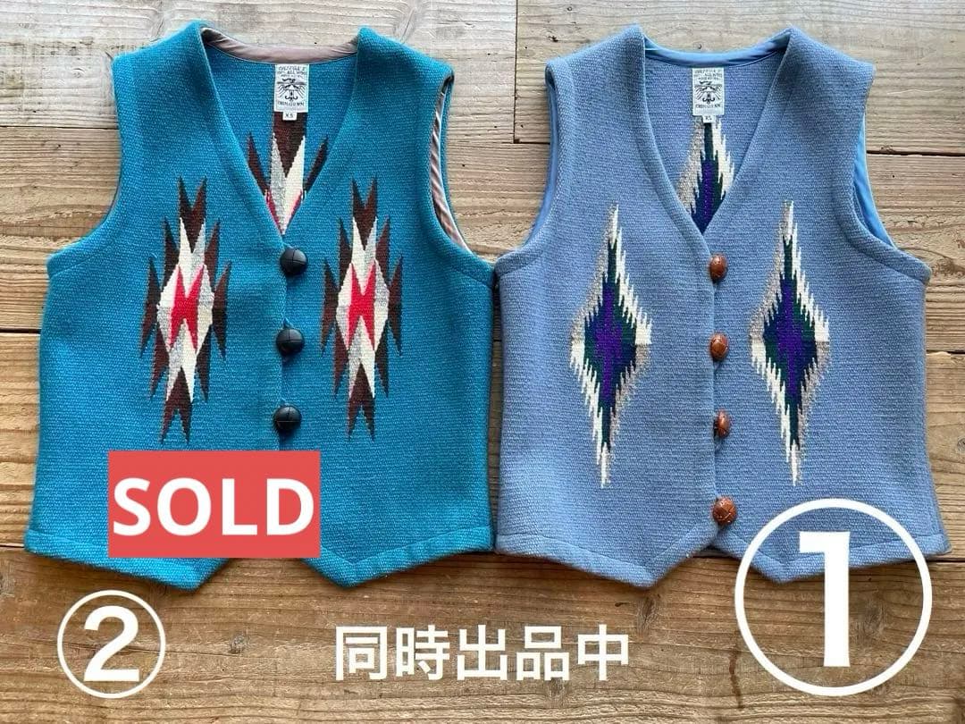 オルテガ① Ortega's チマヨ ベスト beams boy ペンドルトン - メルカリ