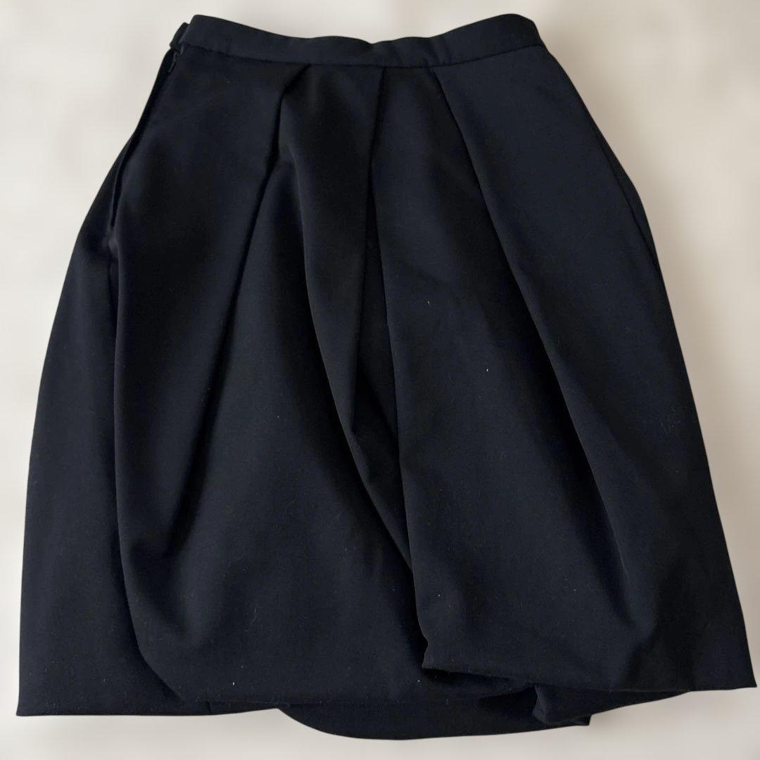 【AD1990】コムデギャルソン NOIR バルーンスカート 黒 S アーカイブ BLACK COMME des GARCONS(ブラックコムデギャルソン) 22SS balloon