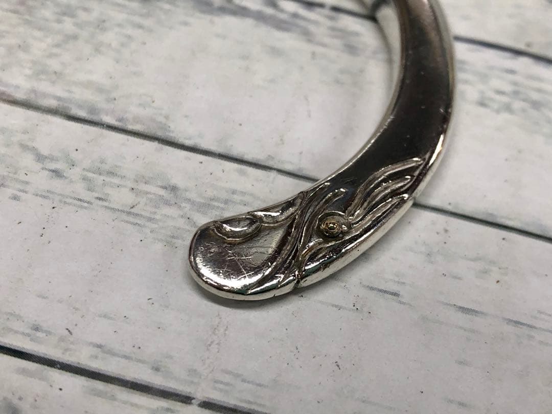 TADY&KING イーグルフェイスバングルプレーン 金目付き L 6543 - メルカリ