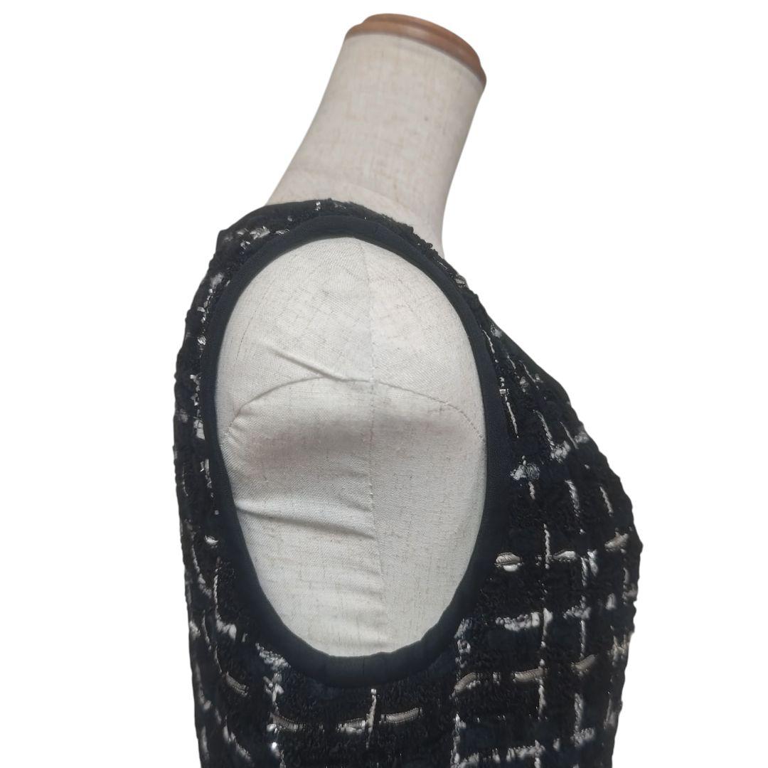 高級 ジュールトゥルニエ グレースクラス ラメツイードチェック