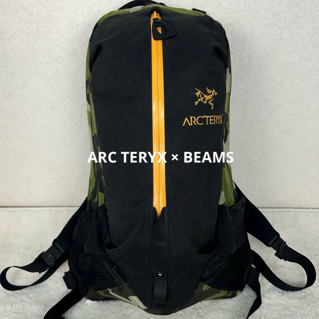 Arro22 希少 美品 アークテリクス × ビームス ARRO22 WoodlandCamo