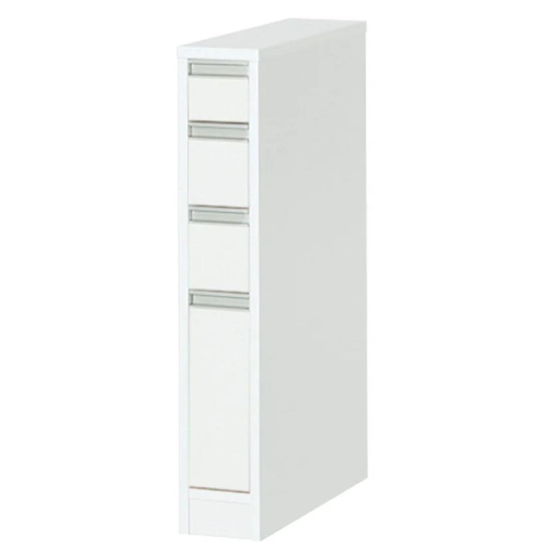 ホワイト 4段引き出し収納ラック 楽天市場】チェスト 収納ケース 4段 引出し ホワイト 白 収納ボックス