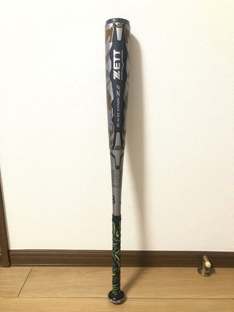 ブラックキャノン Z II 少年軟式用バット 80cm 620g ブラックキャノン 【80cm】ZETT（ゼット）限定カラー 少年軟式用FRP製