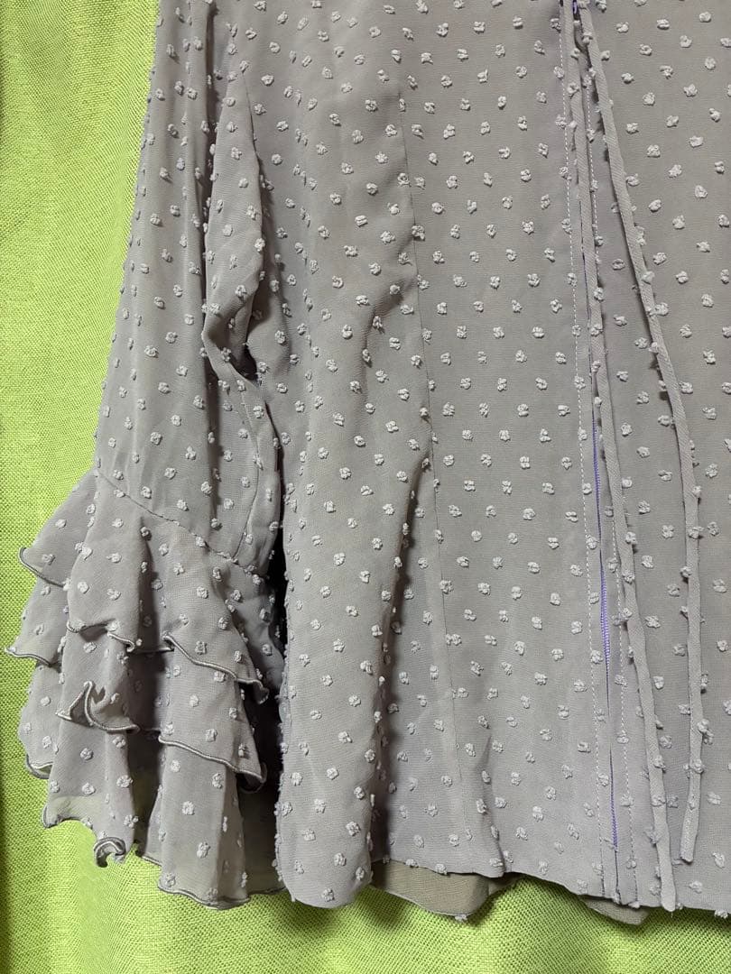 ブラウス_立体水玉生地 フラメンコ衣装 トップス ブラウス ライト