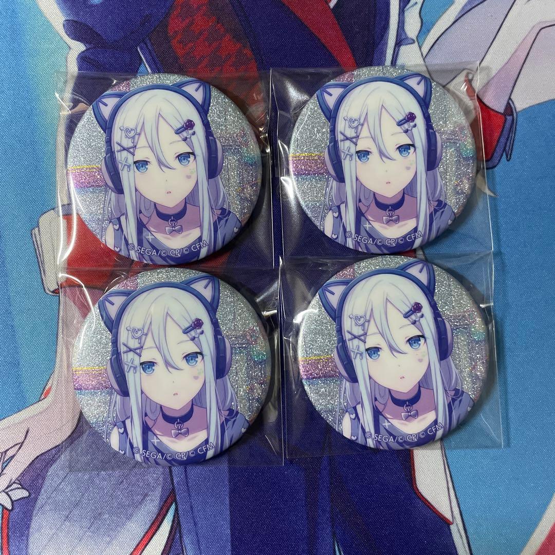 プロセカ 宵崎奏 26c Iなんです グリッター缶バッジ - メルカリ