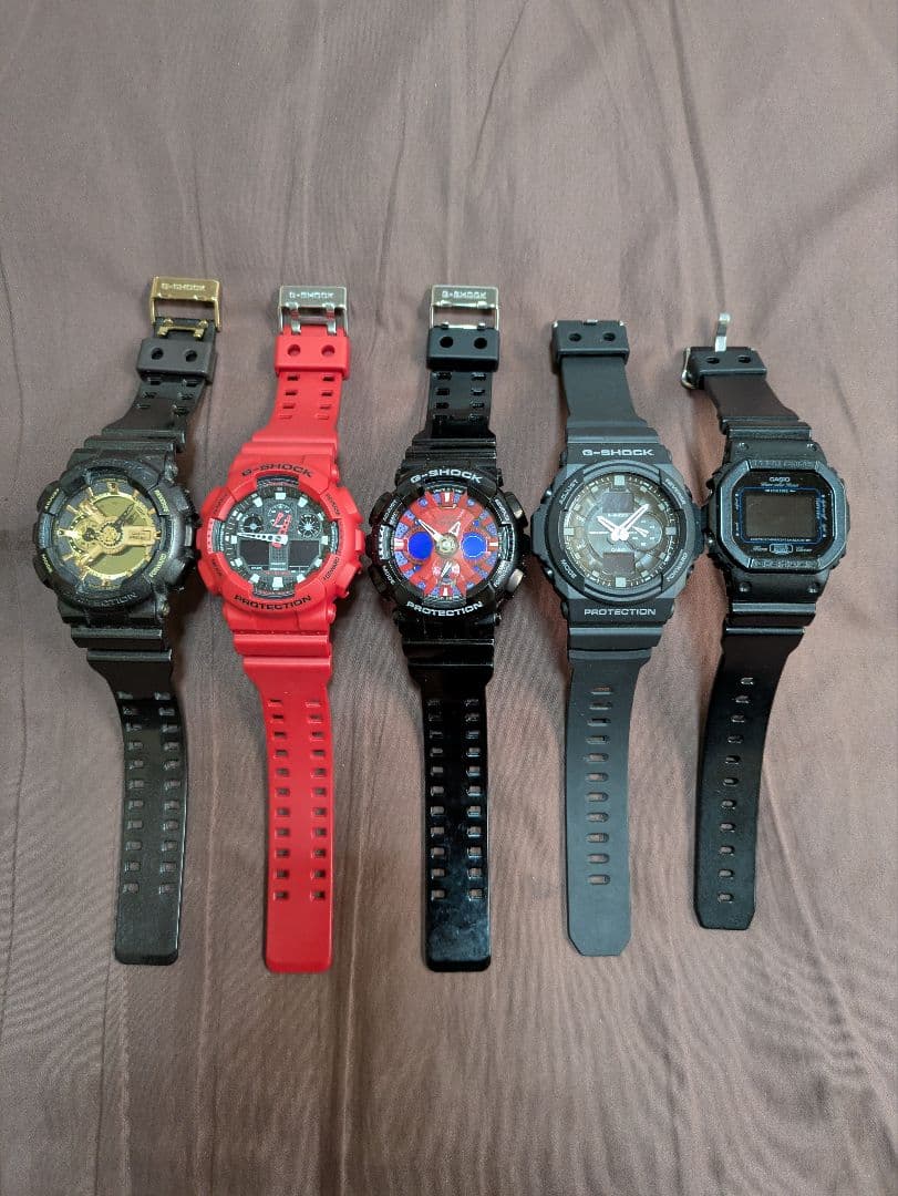 エ*イ様 腕時計　G-Shock 5本セット DW-5600EP-9JF | CASIO