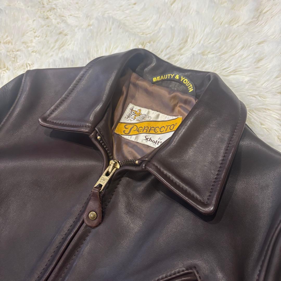 美品】ショット ユナイテッドアローズ別注 シングルライダース