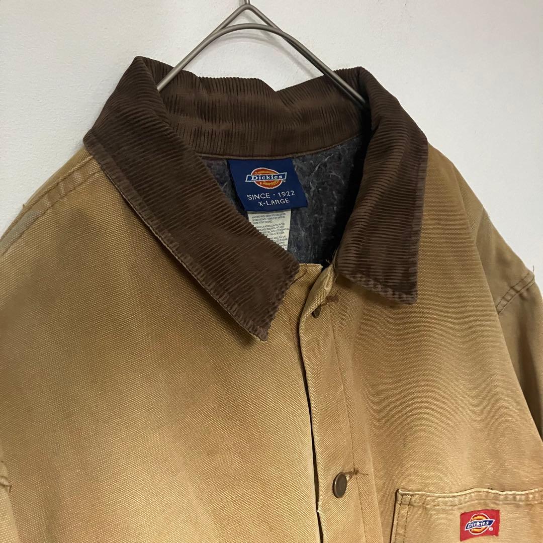 90s Dickies ディッキーズ チョアコート カバーオール ダック XL