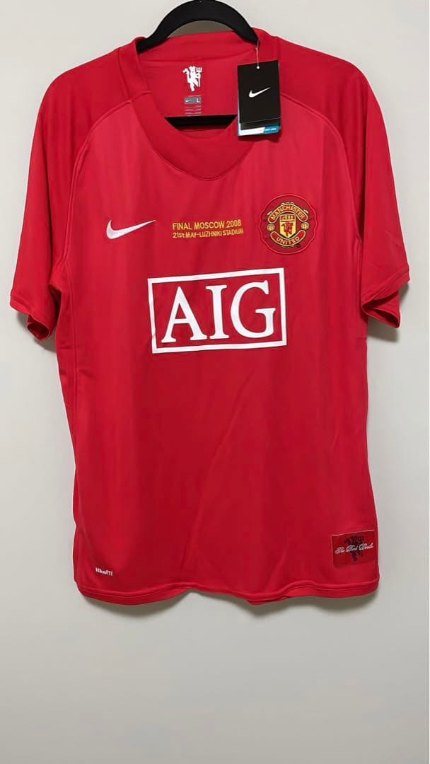 マンチェスター・ユナイテッド07/08CL決勝刺繍 #7 C.ロナウド - メルカリ