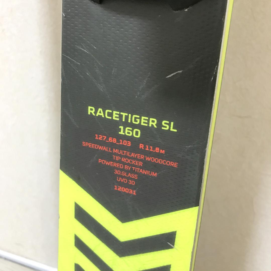 良品】フォルクル VOLKL RACETIGER SL 160cm UVO搭載 - メルカリ