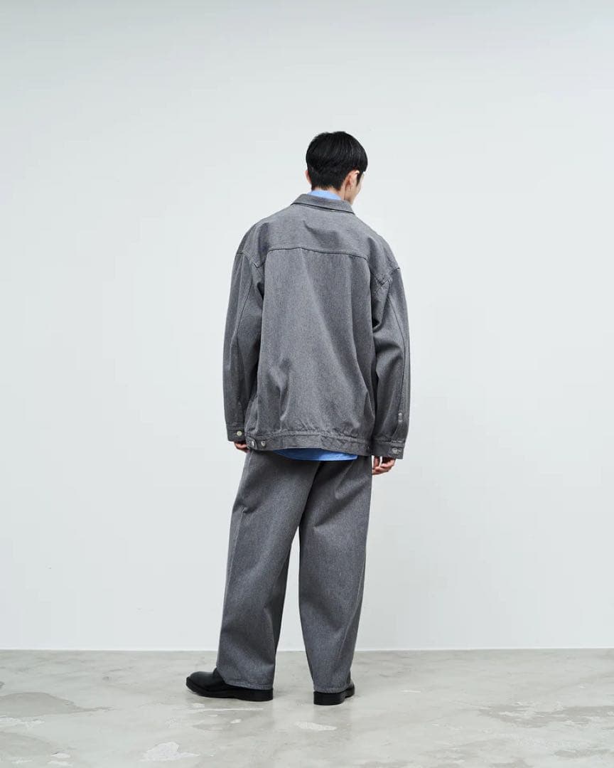 Graphpaper カラーファストデニム セットアップ グレー サイズ2 - メルカリ