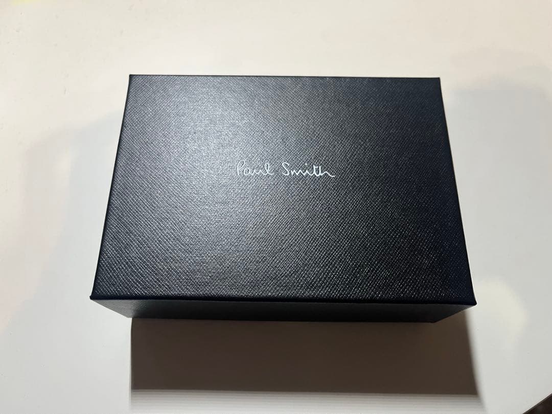 ゆ*み様 Paul Smith ラブレター がま口 3つ折り ブラック Paul Smith（ポール・スミス） 【名入れ】Paul Smith 財布 ラブレター