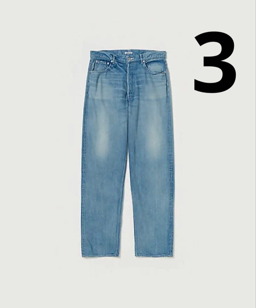 25ss AURALEE SELVEDGE DENIM WIDE PANTS - メルカリ