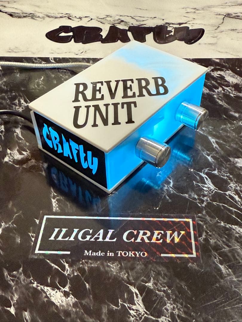 リバーブユニット CRAFTY2 みずいろ Bluetooth エフェクター - メルカリ