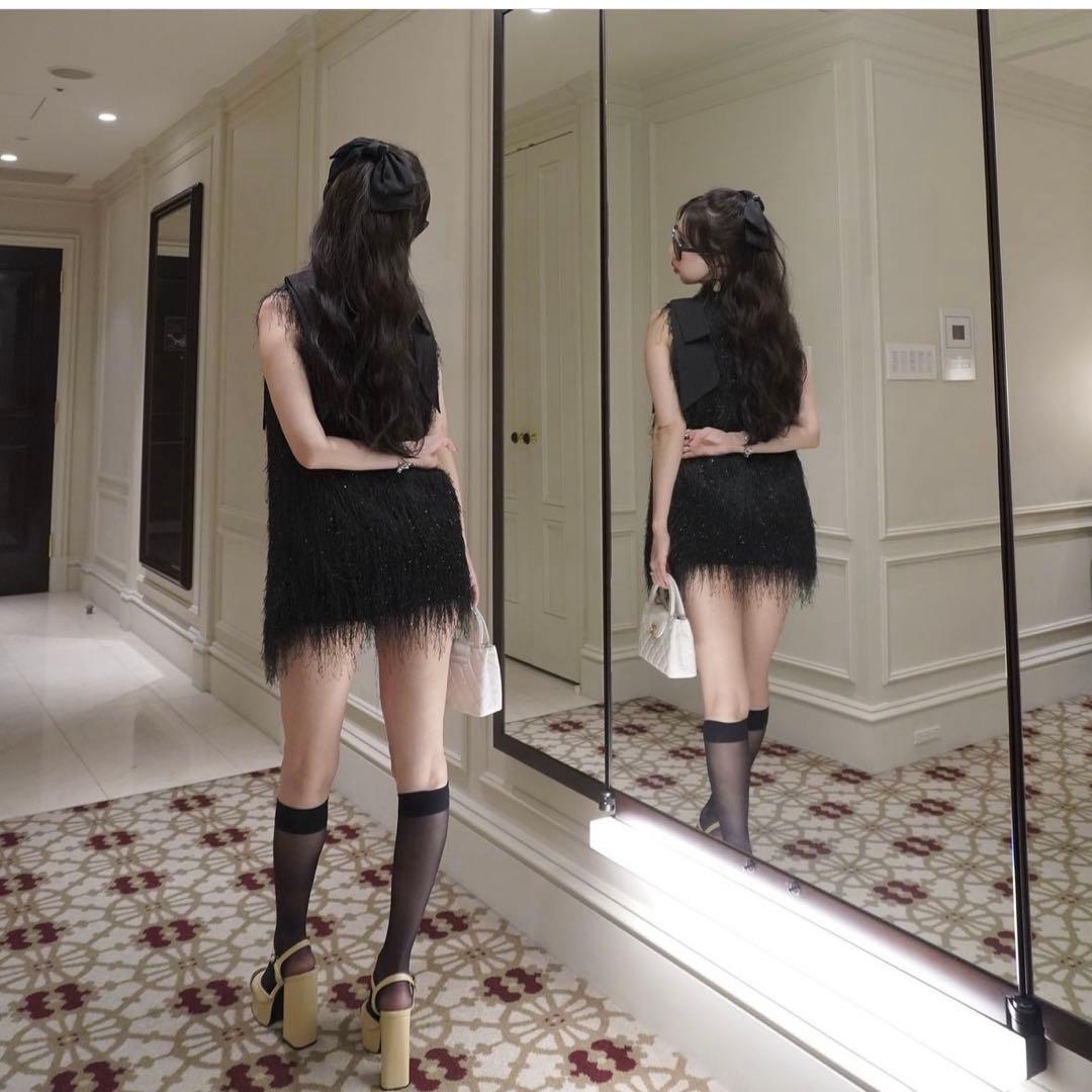 amerge【ポップアップ限定品】feather ribbon onepiece - メルカリ