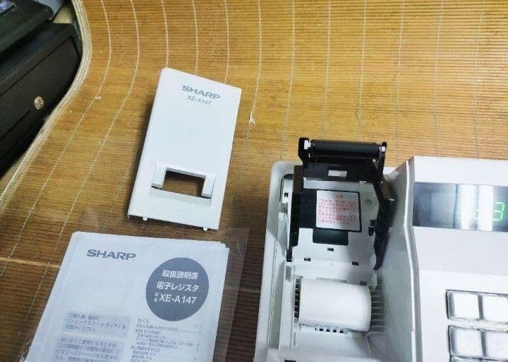 シャープレジスター XE-A147 PC連携売上管理フル設定無料 611161