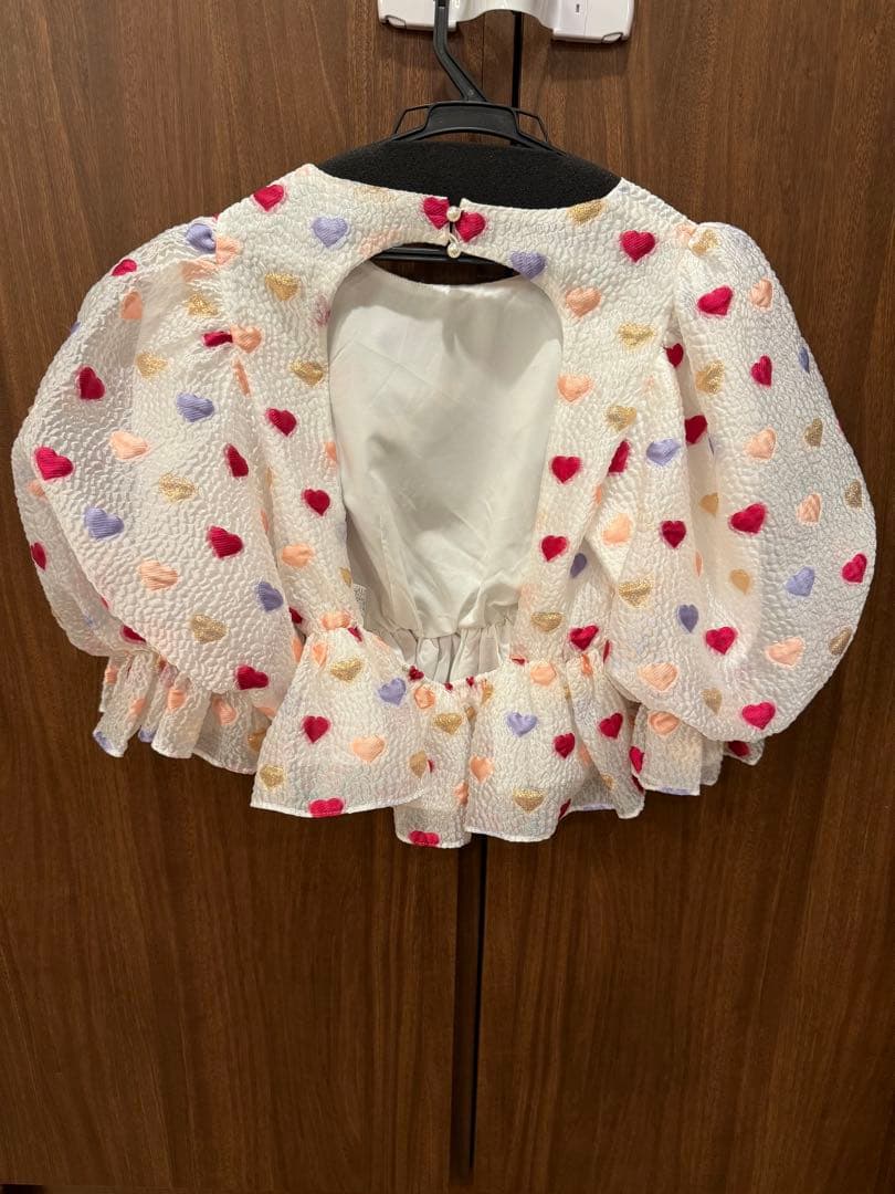 トップス sister jane Irina Heart Jacqua rd Top S