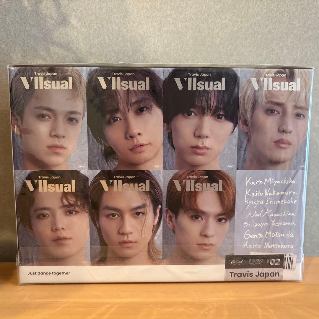 【美品】TravisJapan アルバム VIIsual FC限定盤 Travis Japan VIIsual(FC限定盤)/[2CD+Blu-ray]◇B : WebShopびーだま