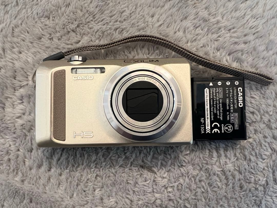 カシオ EXILIM EX-ZR500 GD ゴールド コンデジ カメラ 中古 - メルカリ