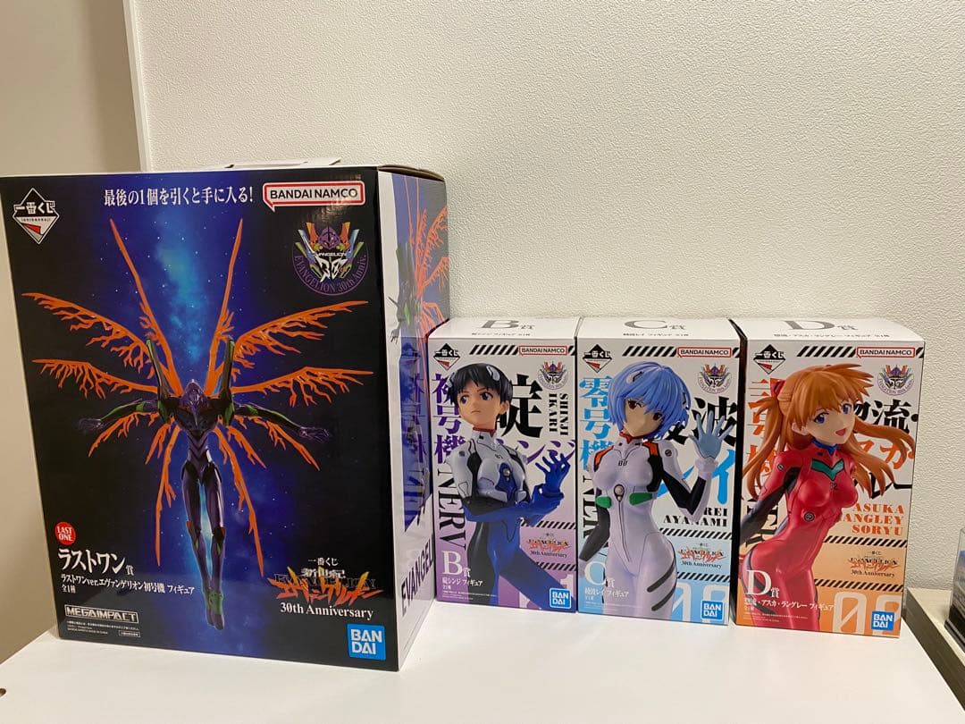 エヴァンゲリオン 一番くじ B賞 C賞 D賞 ラストワン - メルカリ