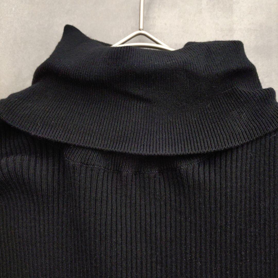 Heveへイヴ suzuran cuff rib knit ブラック - トップス人気