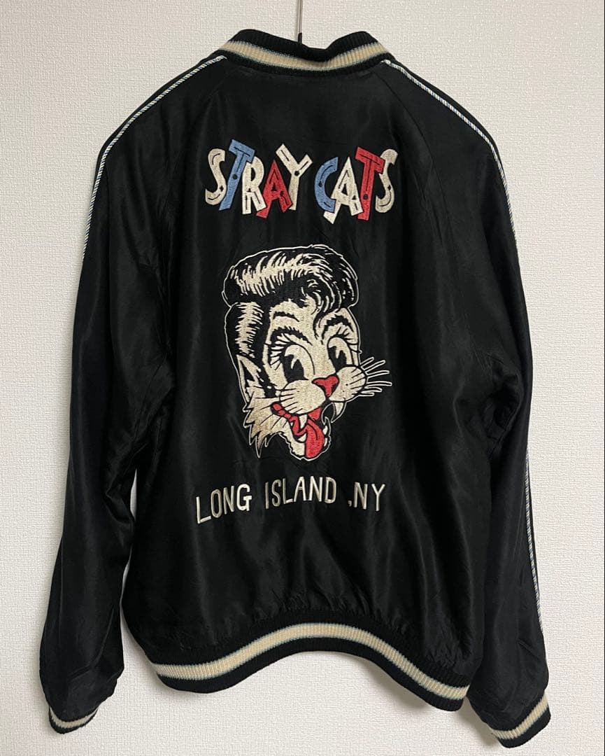 テーラー東洋 ストレイキャッツ リバーシブルスカジャン StrayCats M