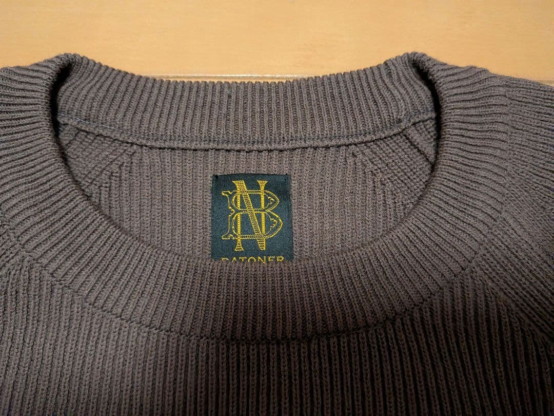 極美品バトナー HARD TWIST WOOL CREW NECK 検オーラリー - メルカリ