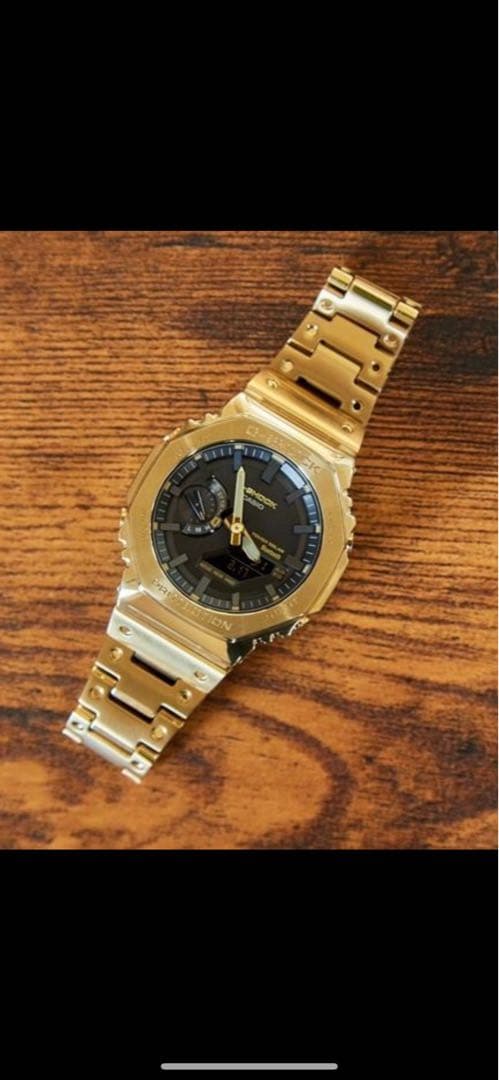 新品未使用 保証書有 G-SHOCK GM-B2100GD-9AJF ゴールド - メルカリ