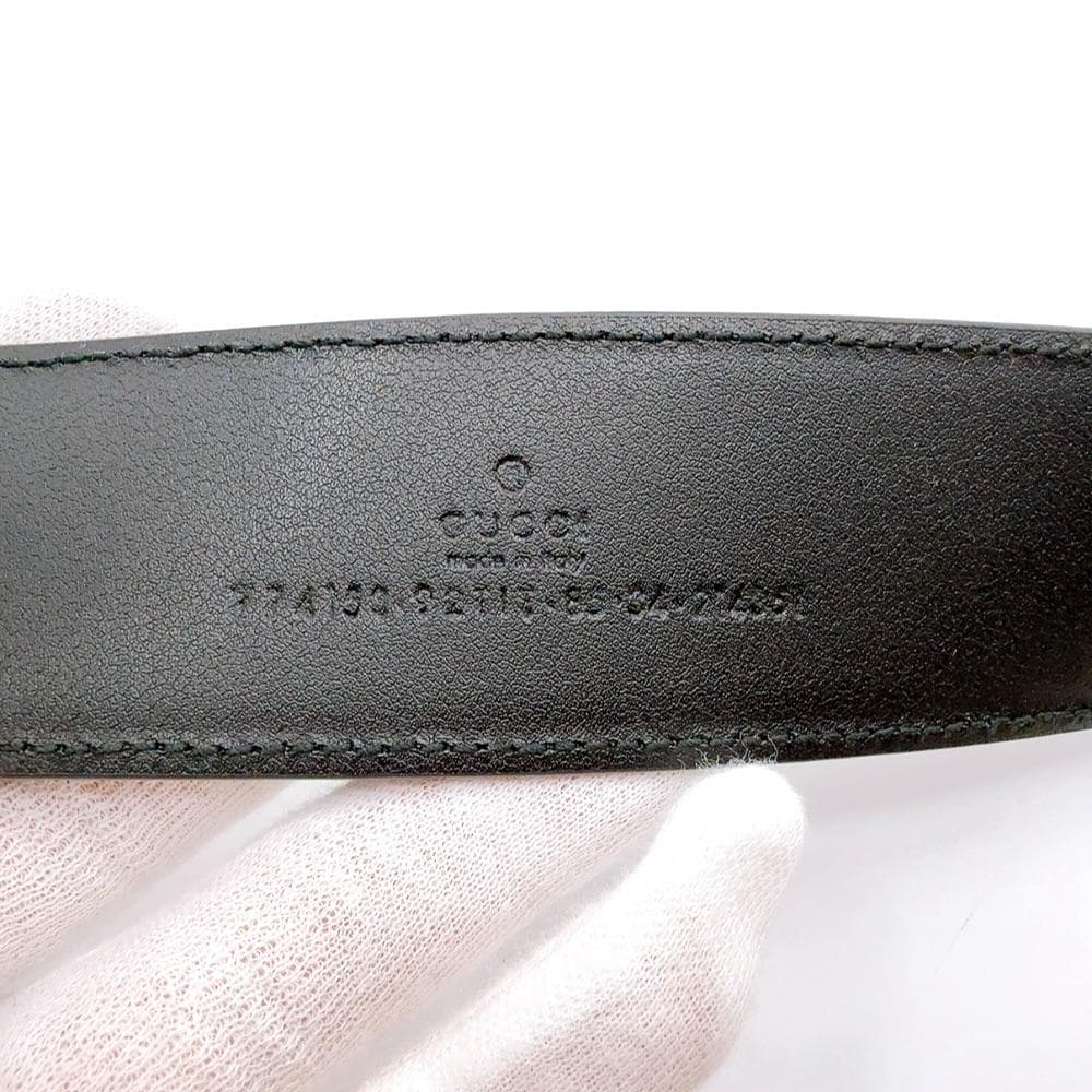 ◇グッチ◇GGスプリーム/ベルト/774153/PVC/ブランド - メルカリ