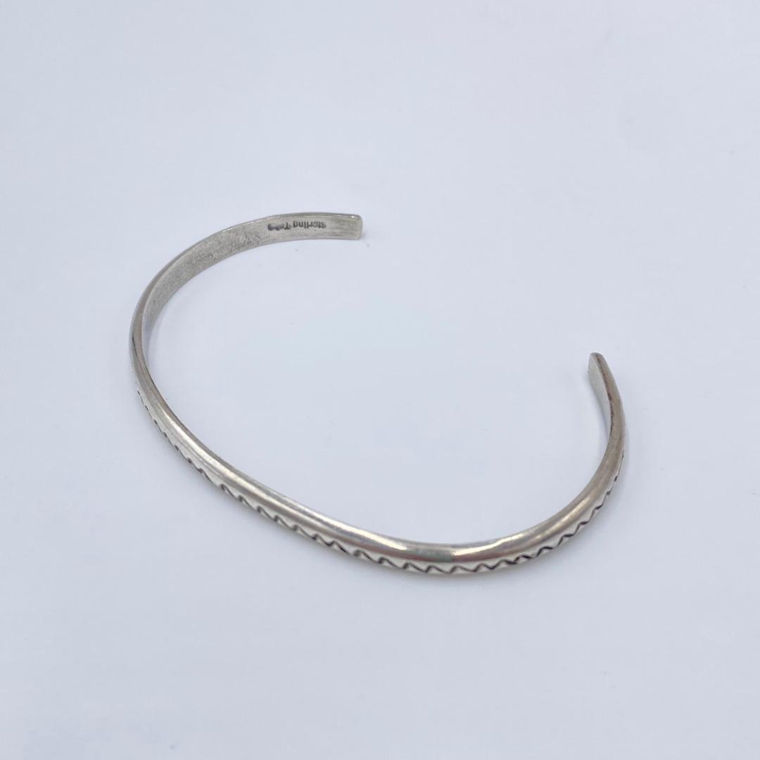 sterling tahe（スターリングタホ）インディアンジュエリー バングル