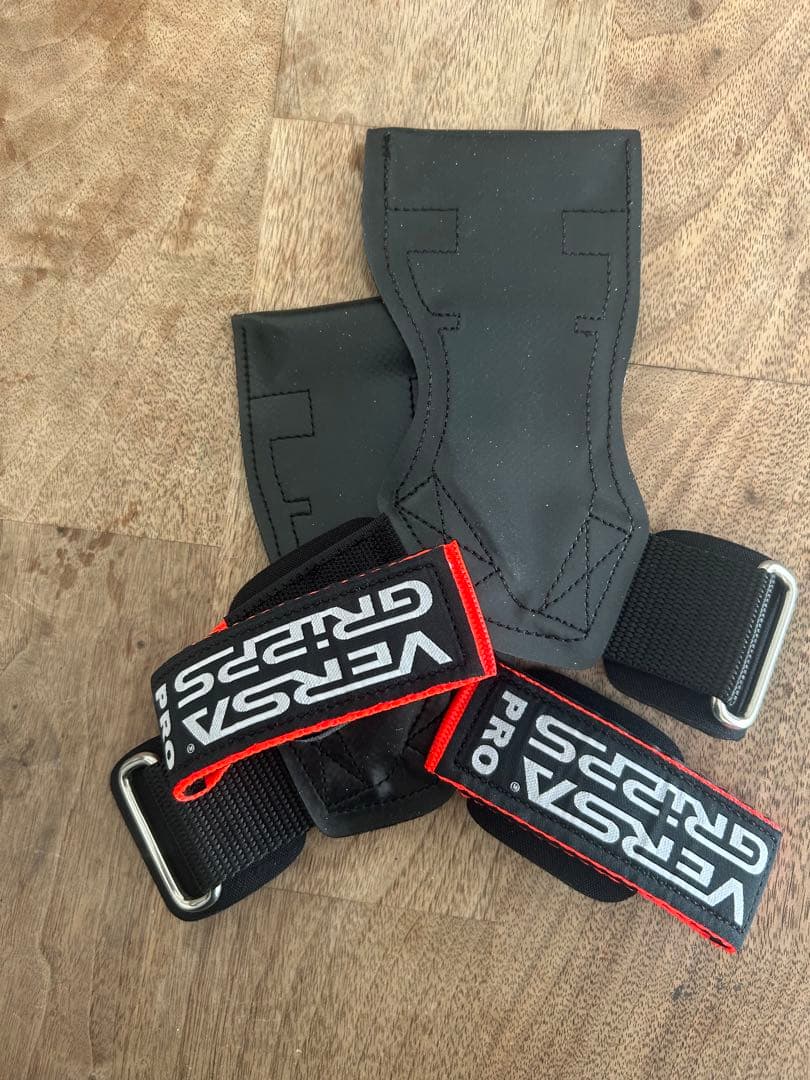新品未使用 パワーグリップ サイズXS VERSA GRIPPS PRO レッド Versa Gripps Pro Series Lifting Straps