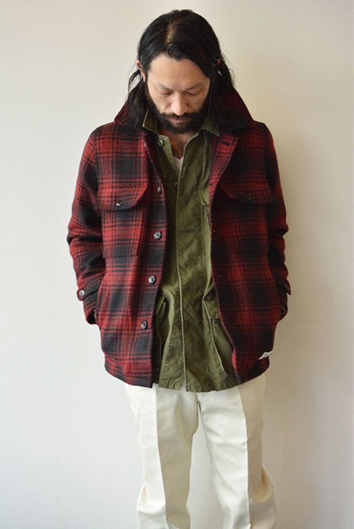 ワコマリア　ビッグヤンク　コラボジャケット ワコマリアがヒップホップクルー舐達麻とコラボ、ナンバリングを施した