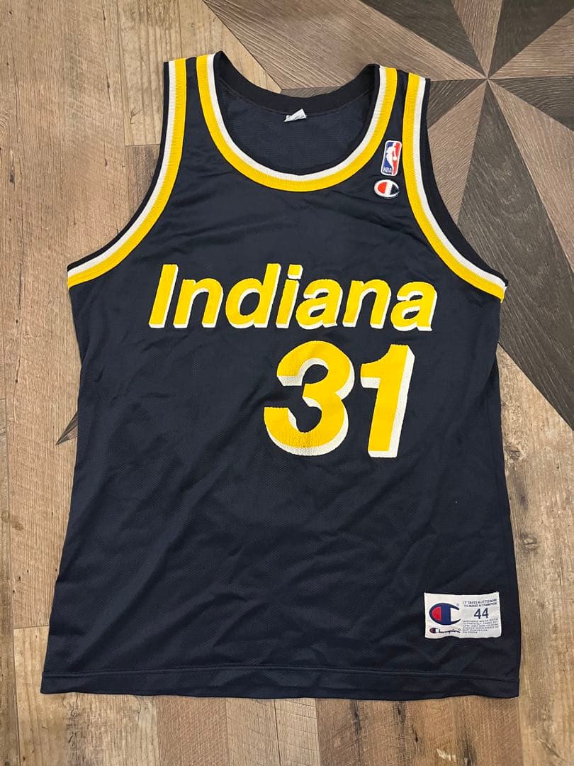 ビンテージ 90 NBA チャンピオン ユニフォーム レジー ミラー