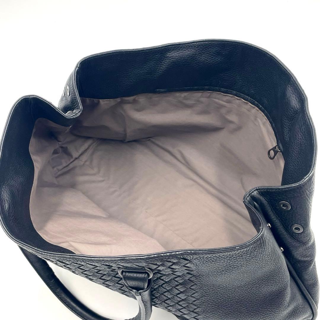 極美品】ボッテガ ヴェネタ イントレチャート トートバッグ ラムレザー