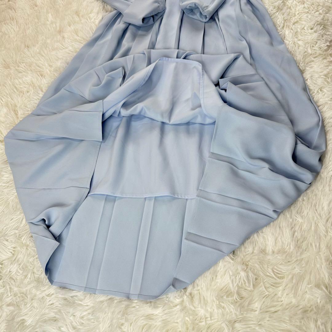 プラステ✨ タグ付新品未使用 ジョーゼットボックスプリーツワンピース