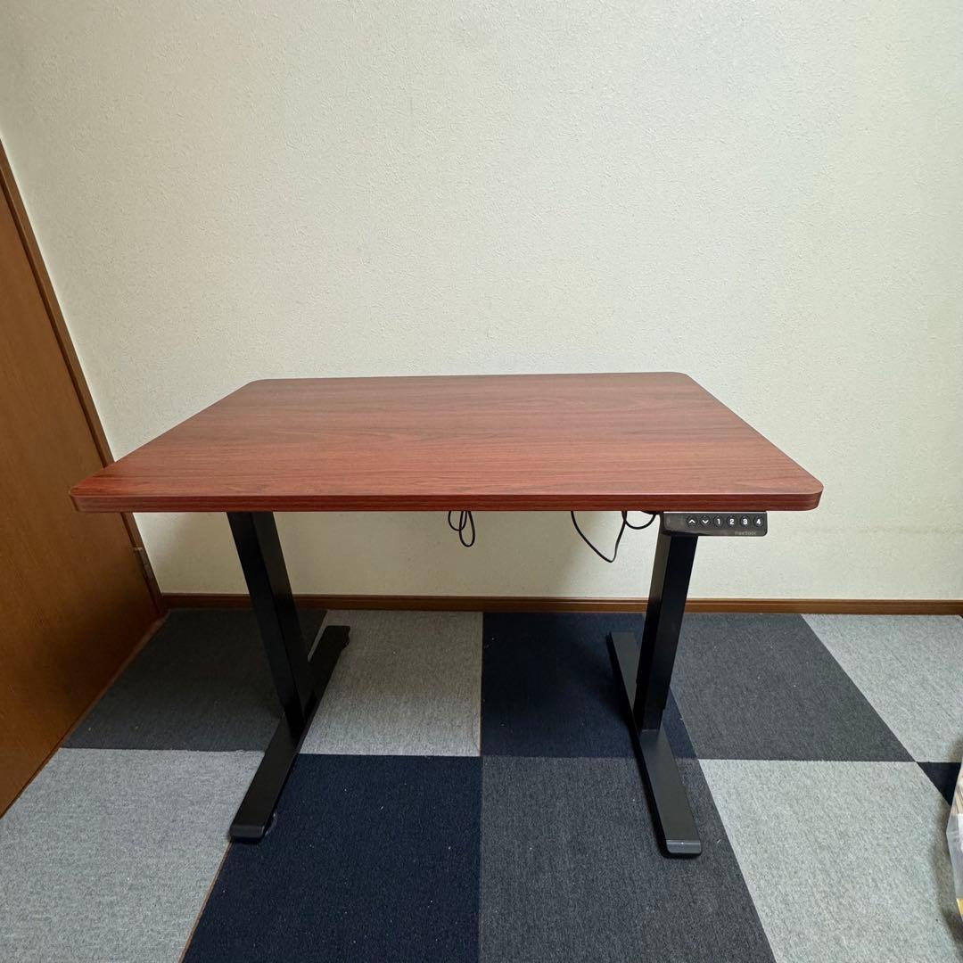 【専用】Flexispot EF1 100 x 60cm マカボニー天板 その② 専用】Flexispot EF1 100 x 60cm マカボニー天板 その①