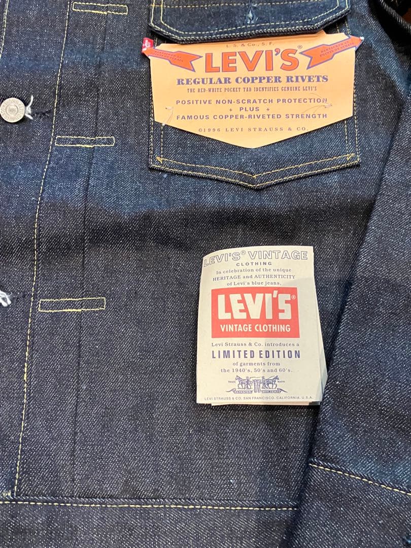 リーバイス LVC 507XX バレンシア99年3月製デッドストック - メルカリ