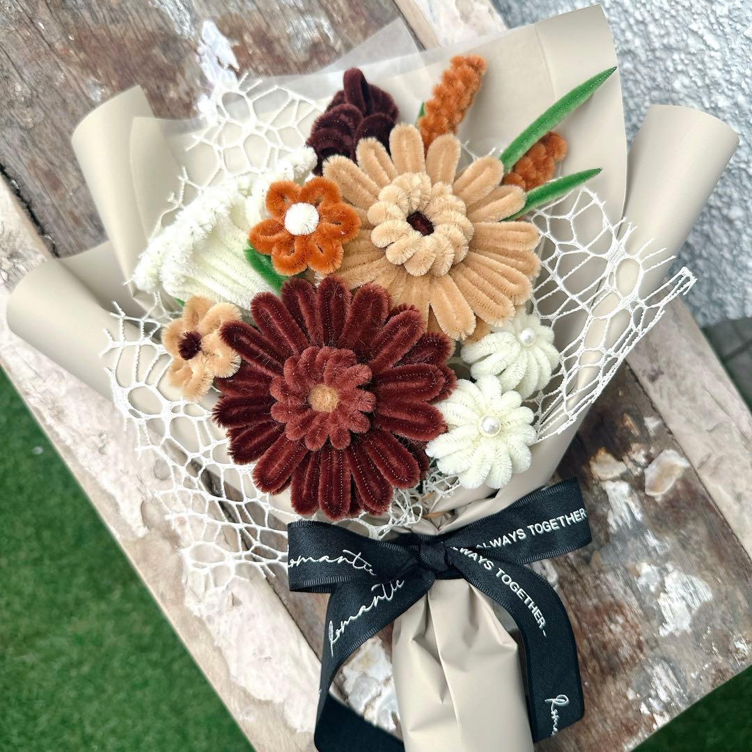 モールフラワー [完成品] [20%OFF] 花束 韓国風花束 プレゼント - メルカリ