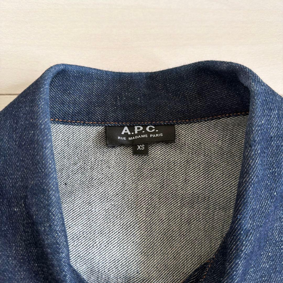 A.P.C DENIM BRUT BLOUSON デニムジャケット xs 1st - メルカリ