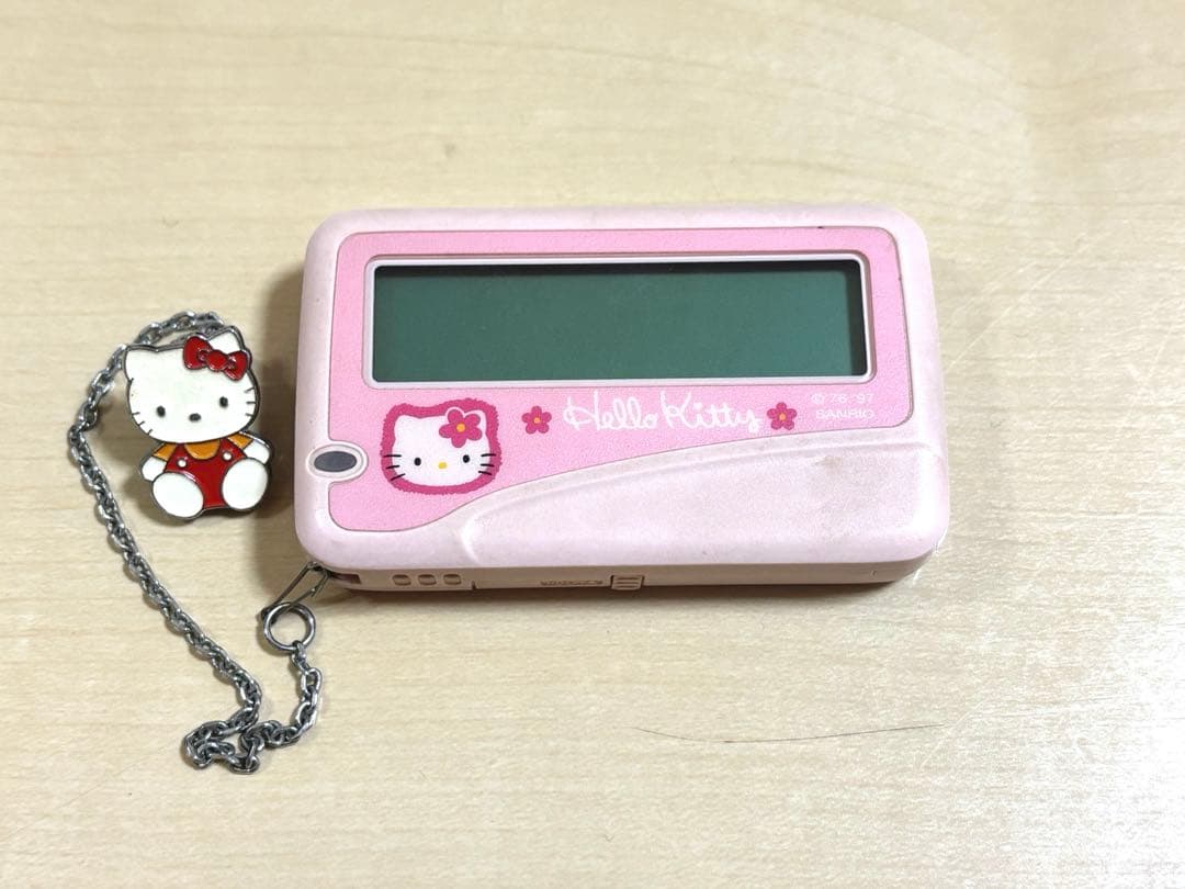 入手困難 希少 レア ハローキティ ポケベル ポケットベル 東京テレ