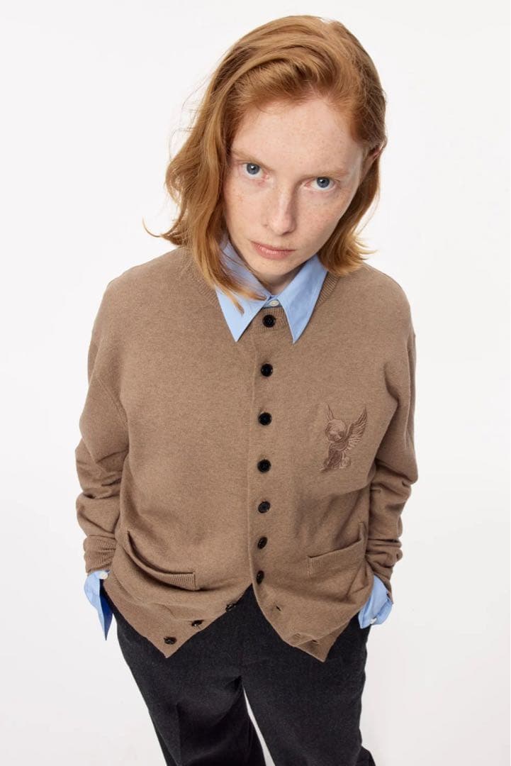 MASU 10 BUTTONS CARDIGAN 48 公式完売品 ベージュ - メルカリ