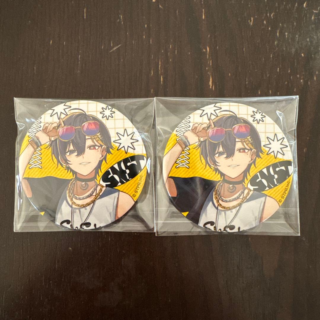 SneakerStep すにすて だいきりくん 缶バッチ 夏ビジュ - メルカリ