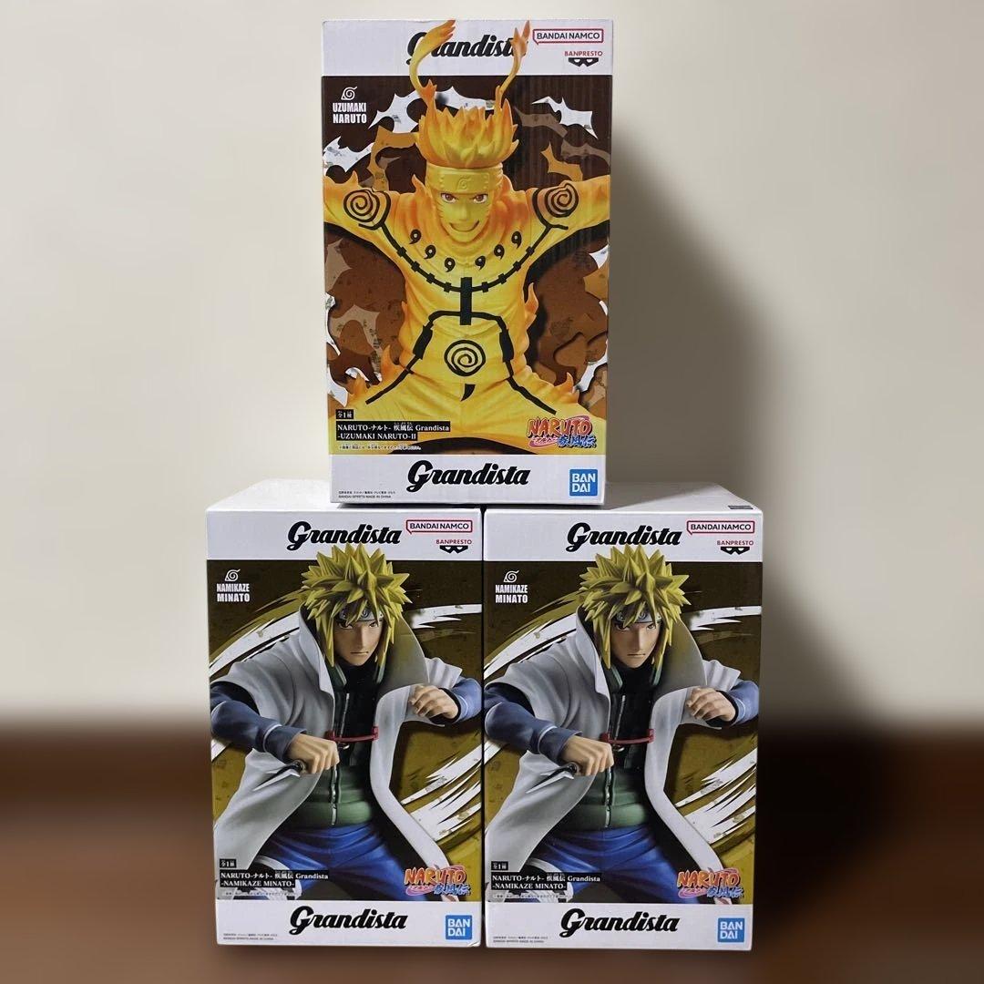 NARUTO 3体セット ナルト六道仙人 モード ミナト 四代目火影