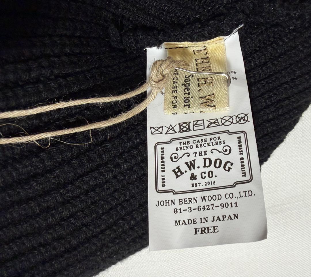 THE H.W.DOG&CO.(ザエイチダブリュードッグアンドコーニットキャップ