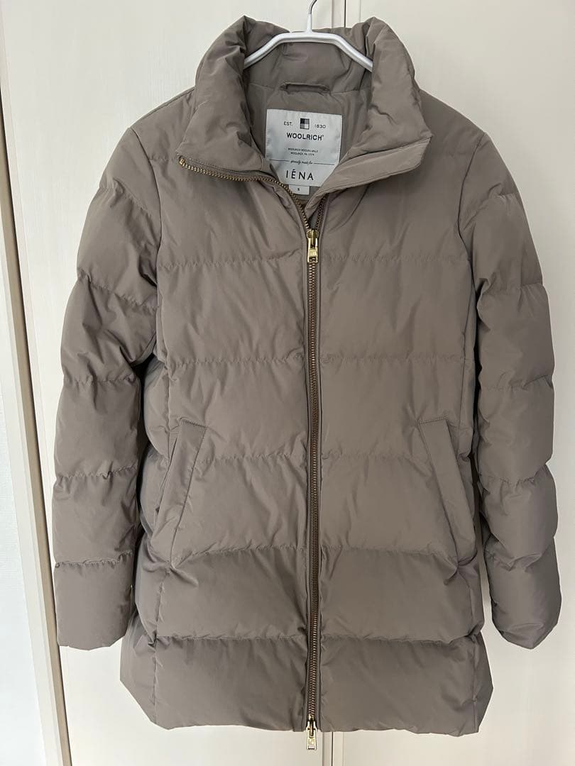 WOOLRICH IENA別注 LUX CYPRESS ダウンコート ベージュ - メルカリ