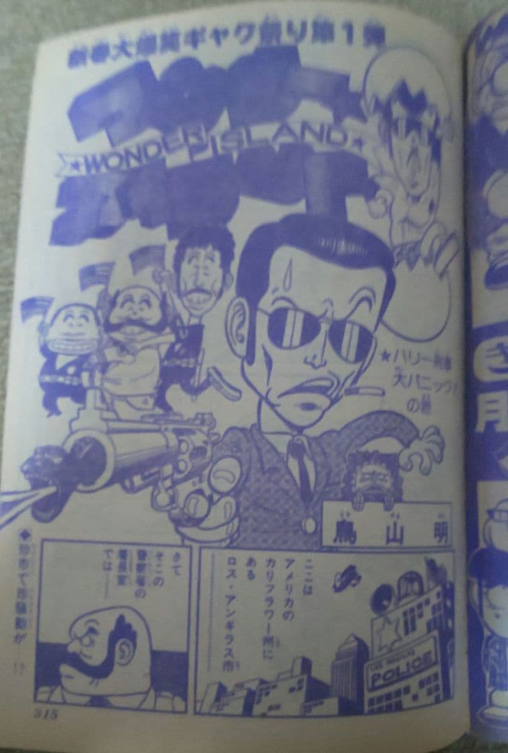 超希少❗️】鳥山明デビュー2作目「ワンダーアイランド2」掲載少年