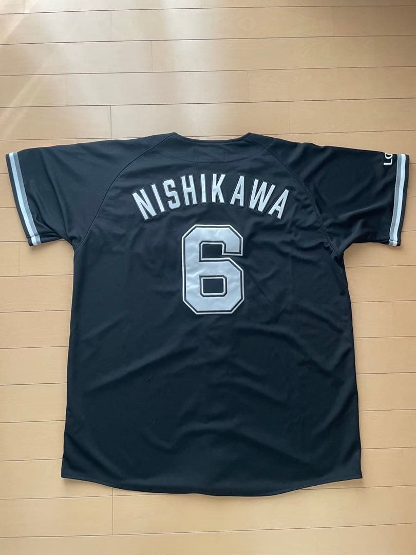 千葉ロッテマリーンズ ユニフォーム 西川 6 - メルカリ