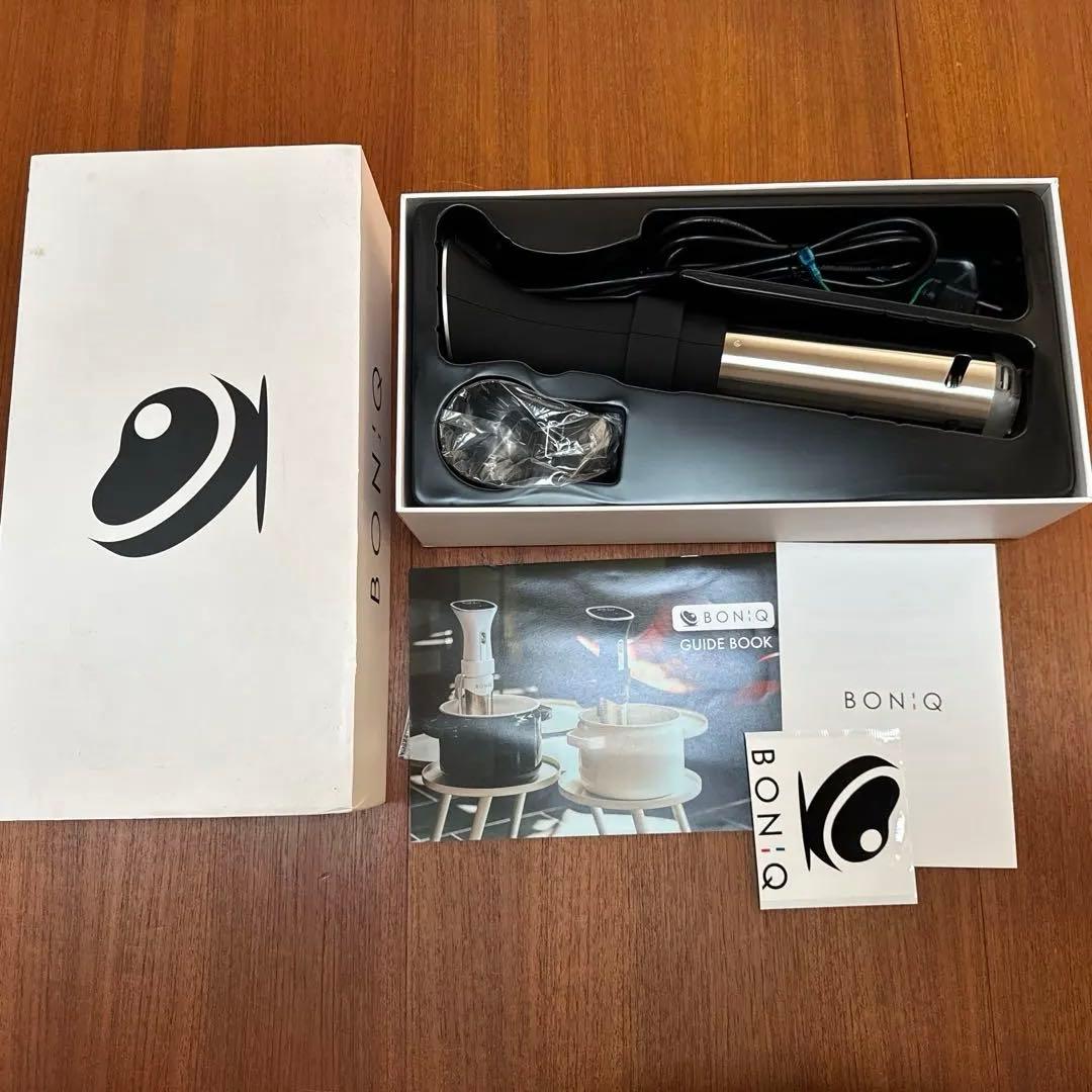 BONIQ 01B 低温調理器 本体とガイドブック付き 楽天市場】【公式】BONIQ 2.0(ボニーク) スターターセット 低温調理